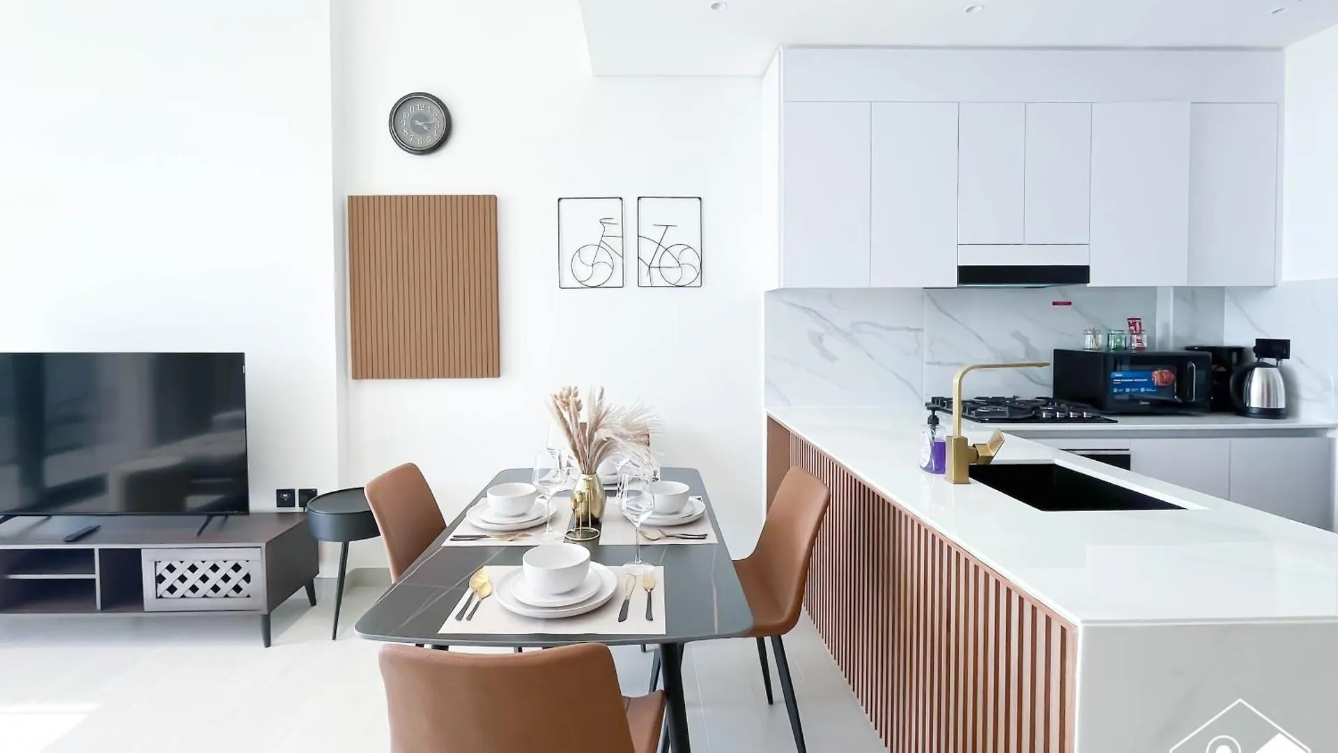 Apartment Bright And Modern 1Br Binghatti Amber With City View Dubai United Arab Emirates