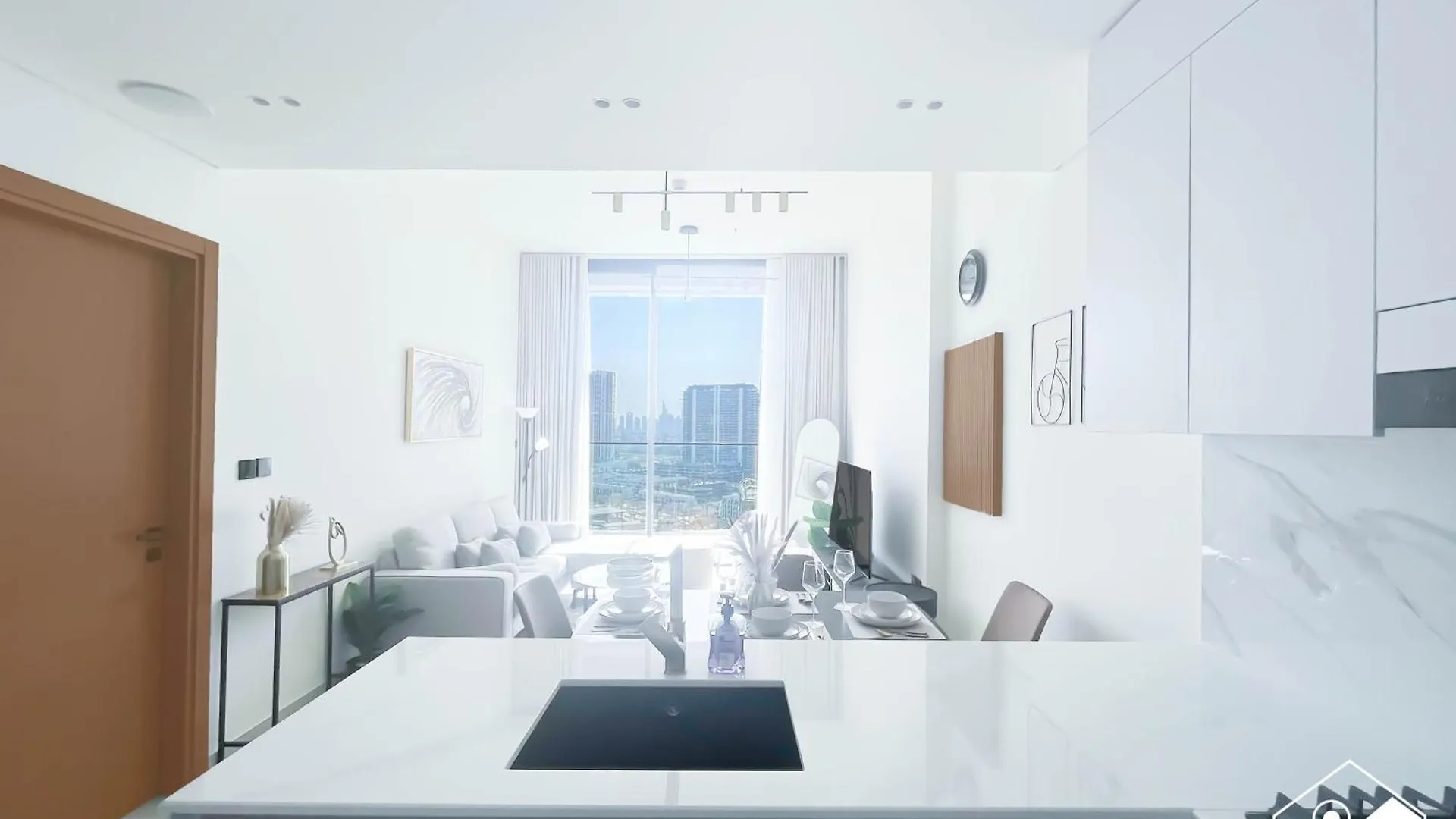 Bright And Modern 1Br Binghatti Amber With City View Dubai 0*,  United Arab Emirates