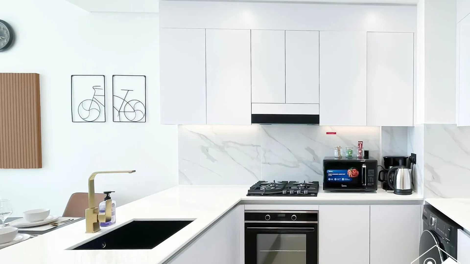 Appartement Bright And Modern 1Br Binghatti Amber With City View Dubaï