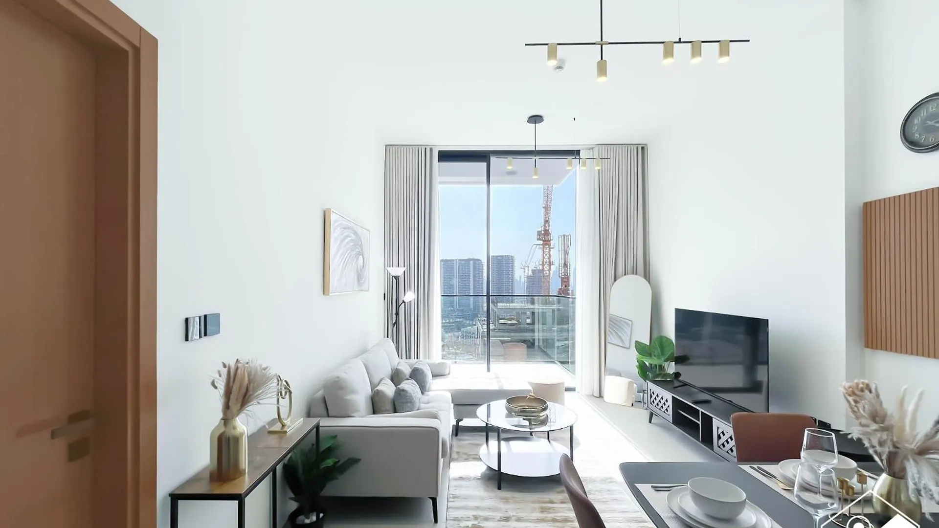 Bright And Modern 1Br Binghatti Amber With City View Dubaï